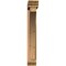 Ekena Millwork Thorton Traditional Smooth Bracket w/ Offset Brace, Western Red Cedar, 5 1/2"W x 30"D x 38"H BKT0604X30X38THR01SWR - alternate 3